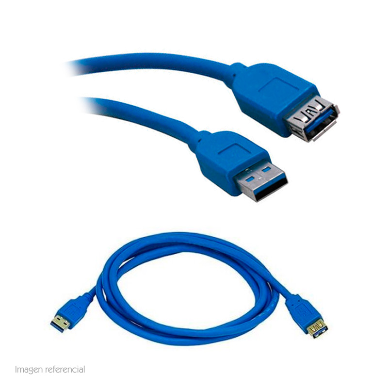 cable de extension usb 3 0 tripp lite u324 006 superspeed azul a  a m h 1 83 m