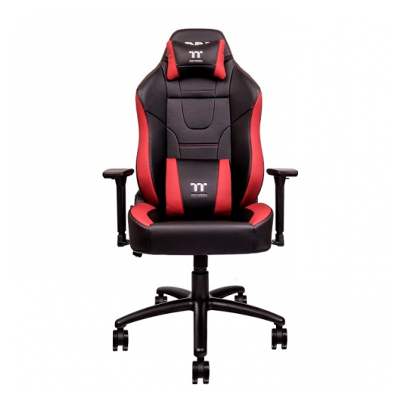 thermaltake silla para juegos u comfort color negro  rojo  las sillas de jueg