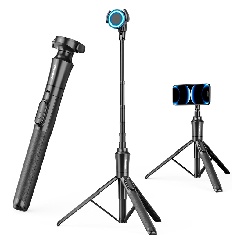 ubeesize selfie stick magnetico tripode para smartphones compatible con iphone andro