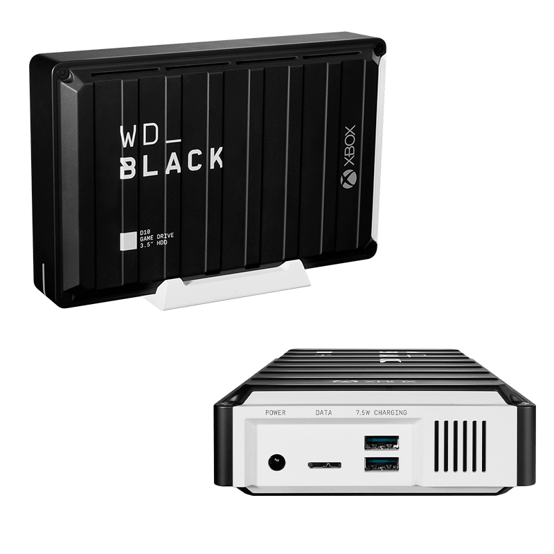 disco duro externo wd black d10 game drive para xbox 12tb usb 3 2 gen 1 