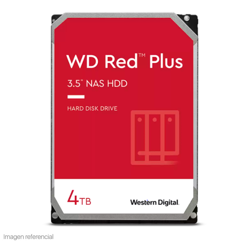 disco duro western digital red plus wd40efpx 4tb sata 5400rpm 3 5 cache 256mb