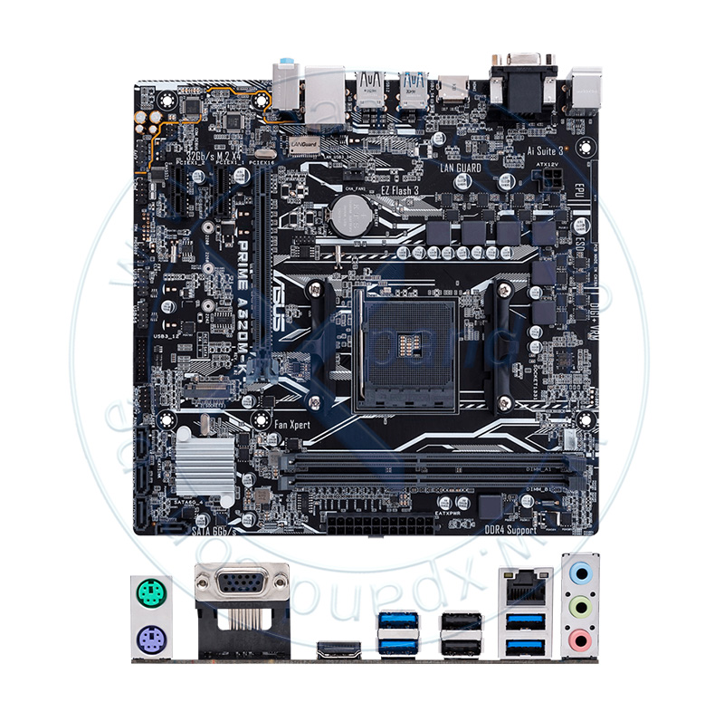 motherboard asus prime a320m k am4 amd a320 ddr4 sata 6 0 usb 3 1 vd sn nw 