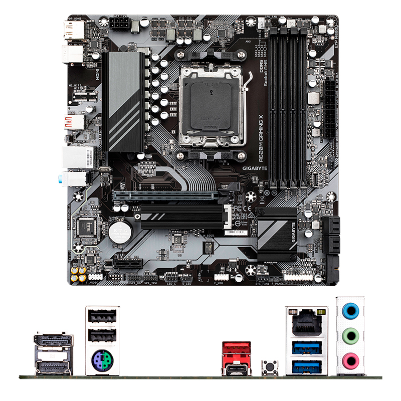 motherboard gigabyte a620m gaming x rev 1 0 chipset amd a620 socket am5 micro at