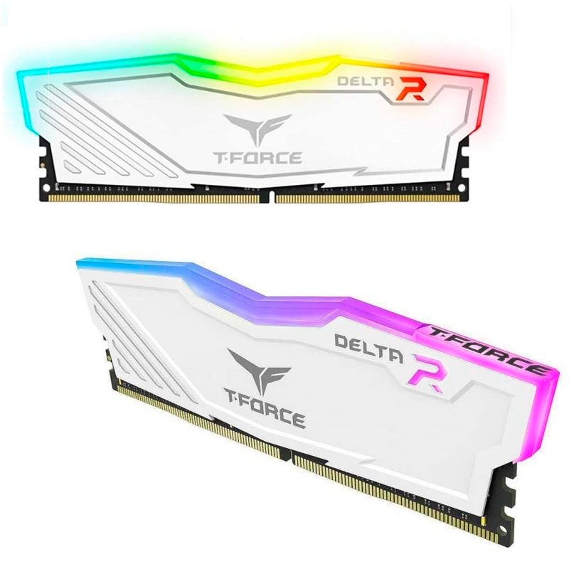 memoria teamgroup t force delta rgb 8gb ddr4 3200 mhz cl 16 1 35v 