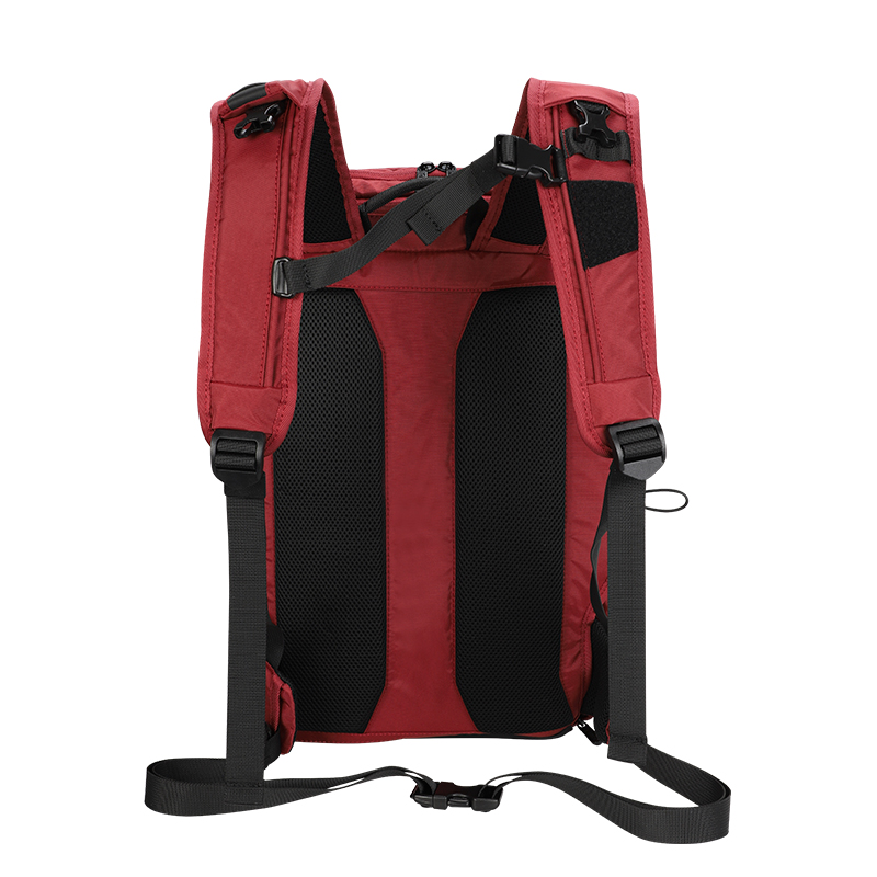 Vista 5 de teros - TE-ATK9060 - Mochilas, maletines y soportes - Backpack TEROS Alltracker AMD TE-ATK9060, para Notebooks de hasta 15.6", Rojo/Negro