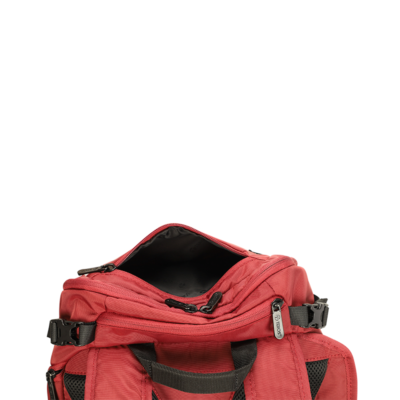 Vista 9 de teros - TE-ATK9060 - Mochilas, maletines y soportes - Backpack TEROS Alltracker AMD TE-ATK9060, para Notebooks de hasta 15.6", Rojo/Negro