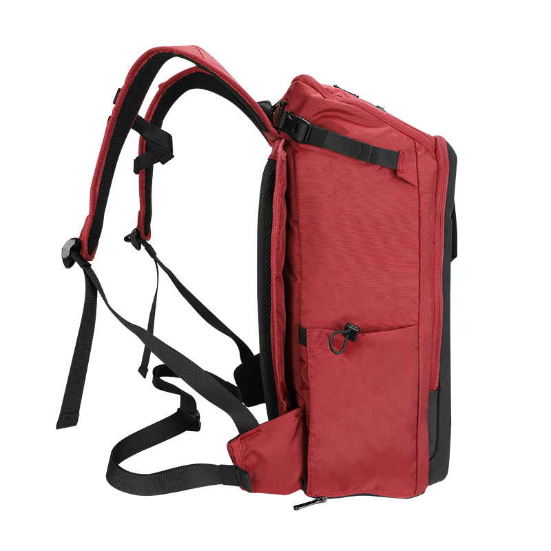 Vista 4 de teros - TE-ATK9060 - Mochilas, maletines y soportes - Backpack TEROS Alltracker AMD TE-ATK9060, para Notebooks de hasta 15.6", Rojo/Negro