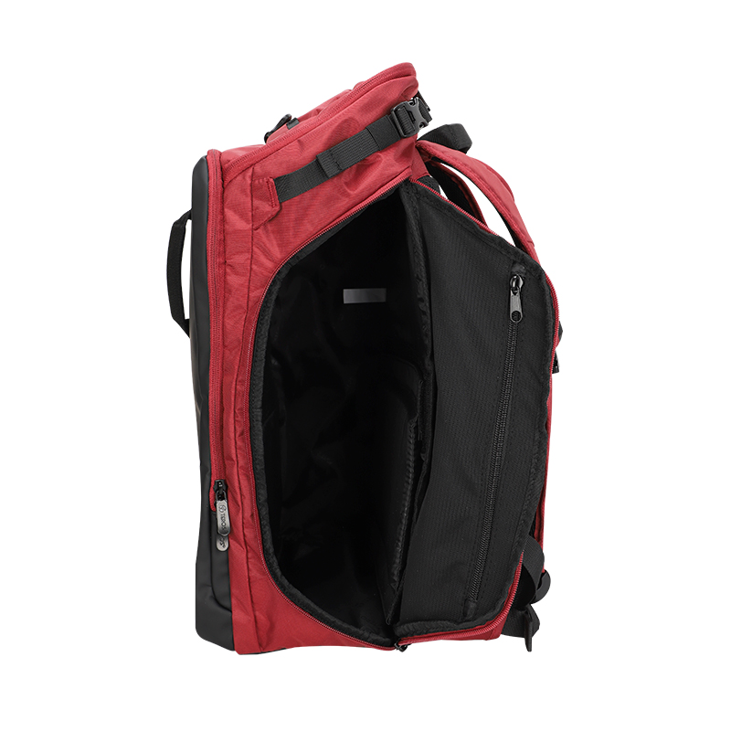 Vista 8 de teros - TE-ATK9060 - Mochilas, maletines y soportes - Backpack TEROS Alltracker AMD TE-ATK9060, para Notebooks de hasta 15.6", Rojo/Negro