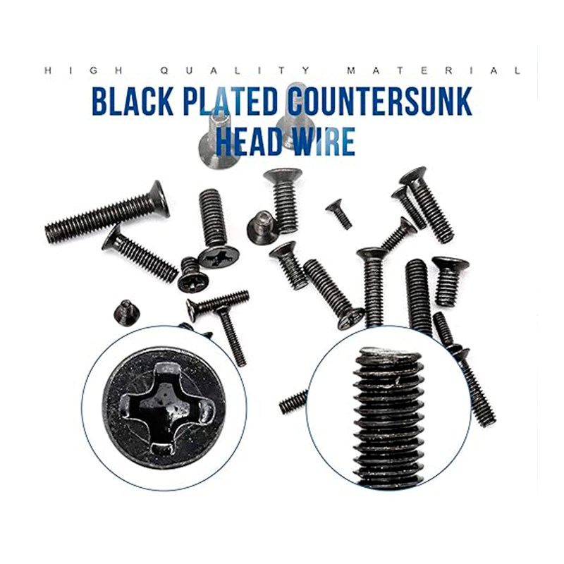 Vista 3 de nindejin - FLAT_SCREW_720PCS - Accesorios varios - Kit de Tornillos Planos Nindejin (720 Piezas)
