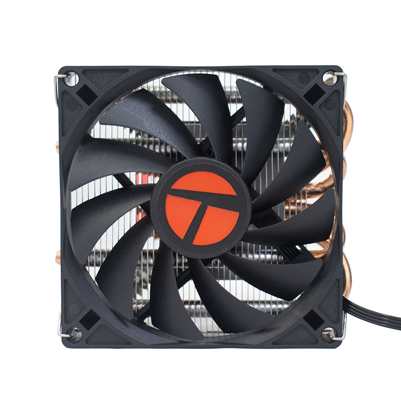 Cooler para CPU TEROS TE-8165N, Bajo perfil, Intel y AMD, TDP 130W, Aire