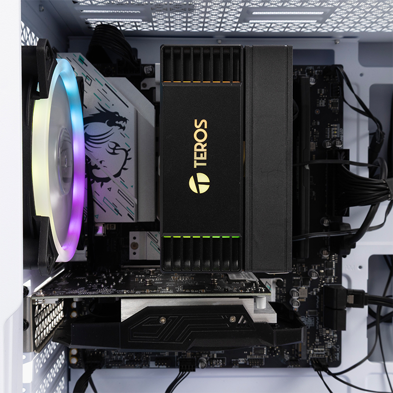 Fan Cooler para CPU TEROS TE-8168N, para Intel y AMD,TDP 220W Máx, Aire - Image 8