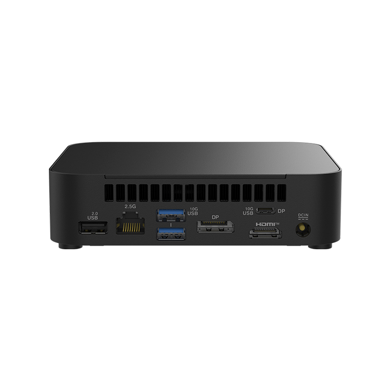 Vista 4 de asus - 90AR00M2-M001P0 - Procesadores - Barebone-Mini PC ASUS NUC 14 Essential Slim, Intel Processor N150 4C/4T/6MB, WiFi 6E, 65W