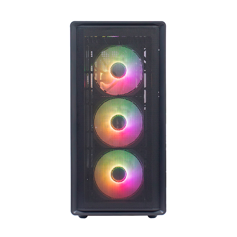 Case sin fuente gamer TEROS TE-1323G, MidTower, ATX / MICRO-ATX / ITX, USB-A, Audio - Image 2