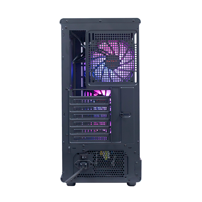 Case sin fuente gamer TEROS TE-1323G, MidTower, ATX / MICRO-ATX / ITX, USB-A, Audio - Image 3
