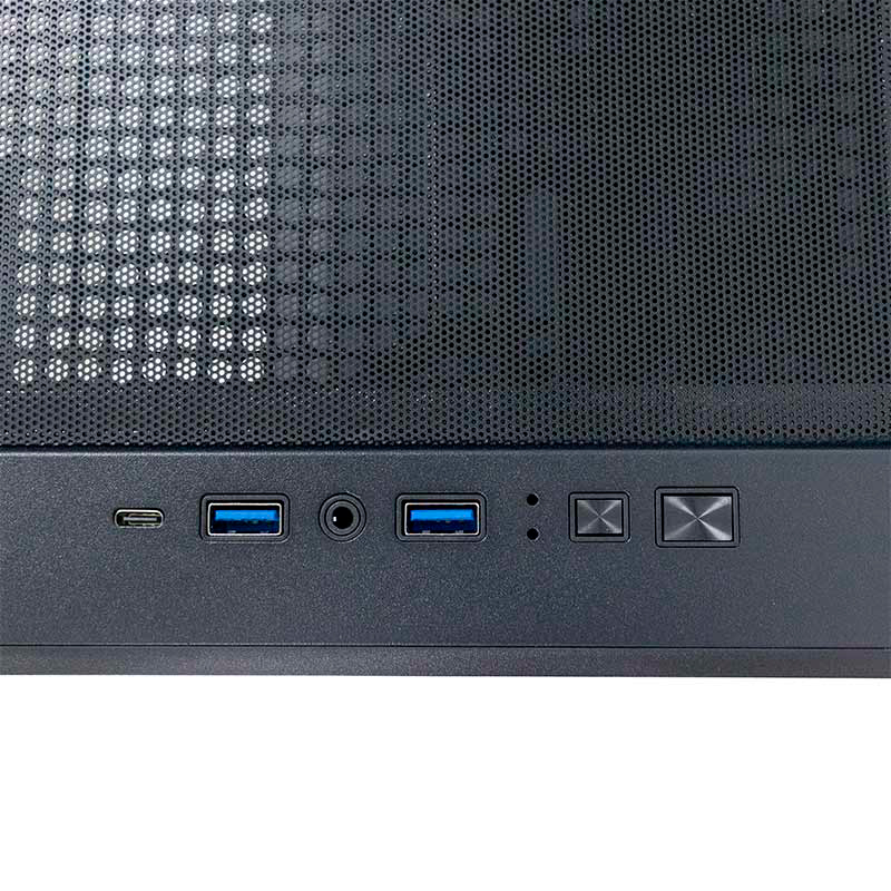 Case sin fuente gamer TEROS TE-1323G, MidTower, ATX / MICRO-ATX / ITX, USB-A, Audio - Image 5