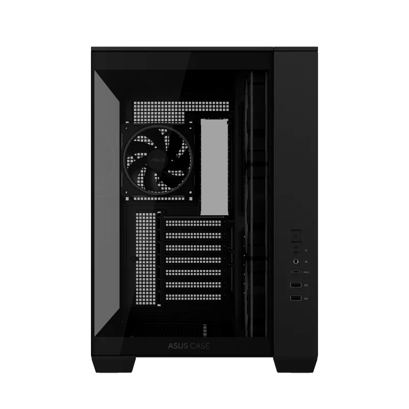 Vista 5 de asus - A32 PLUS/BK/TG/ARGB - Cases y gabinetes - Case ASUS A32 PLUS Case Black