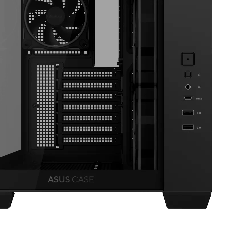 Vista 4 de asus - A32 PLUS/BK/TG/ARGB - Cases y gabinetes - Case ASUS A32 PLUS Case Black