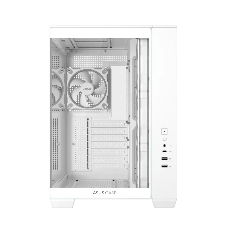 Vista 4 de asus - A32 PLUS/WT/TG/ARGB - Cases y gabinetes - Case ASUS A32 PLUS Case White