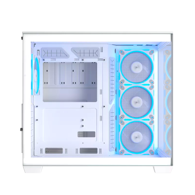 Vista 3 de asus - A32 PLUS/WT/TG/ARGB - Cases y gabinetes - Case ASUS A32 PLUS Case White