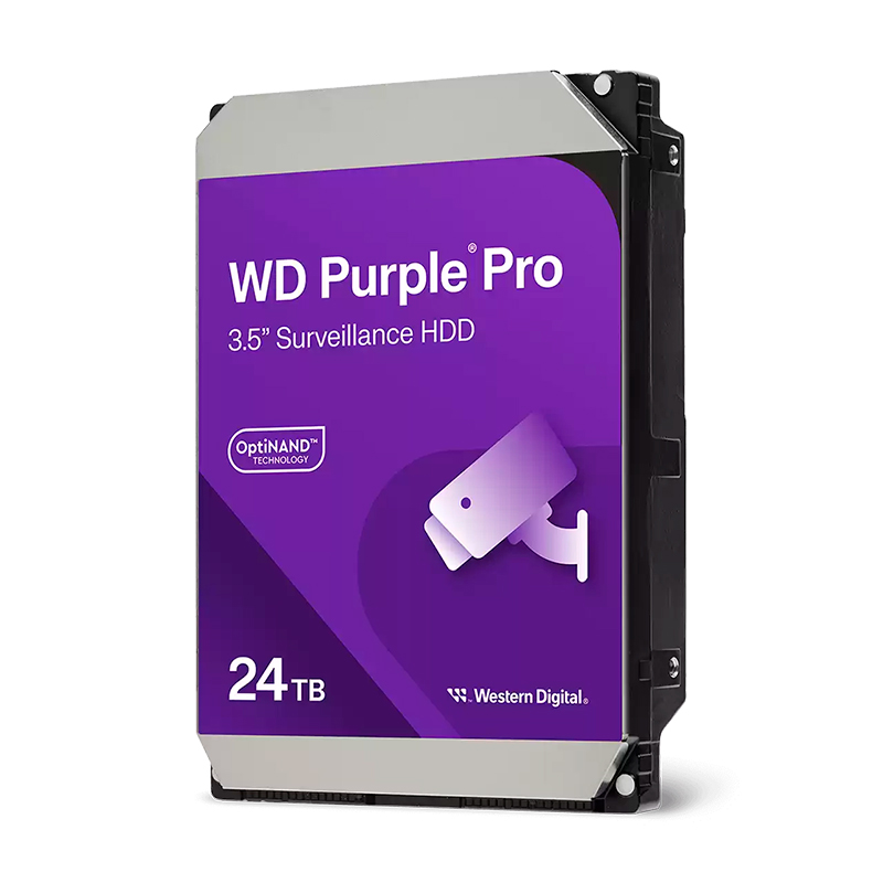 western digital - WD241PURP - Almacenamiento interno - Disco Duro WD Purple Pro 24TB SATA para Vigilancia