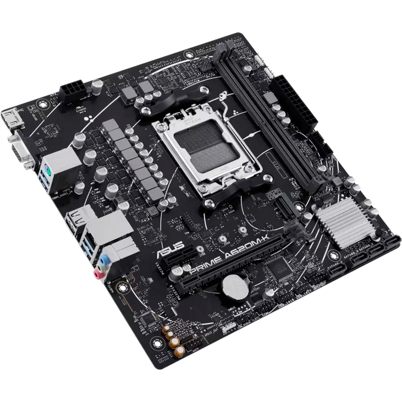 Motherboard ASUS PRIME A620M-K, Chipset AMD A620, Socket AMD AM5, mATX - Image 4