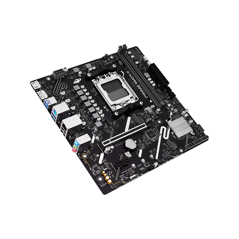 Vista 4 de asus - PRIME B840M-R - Placas madre - Placa madre ASUS Prime B840M-R, AMD B840, AM5, DDR5, 2 DIMM, mATX