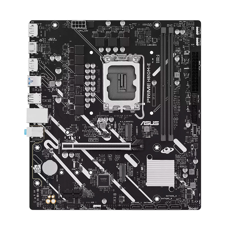 Motherboard ASUS PRIME H810M-E, Chipset Intel H810, LGA 1851, mATX - Image 2