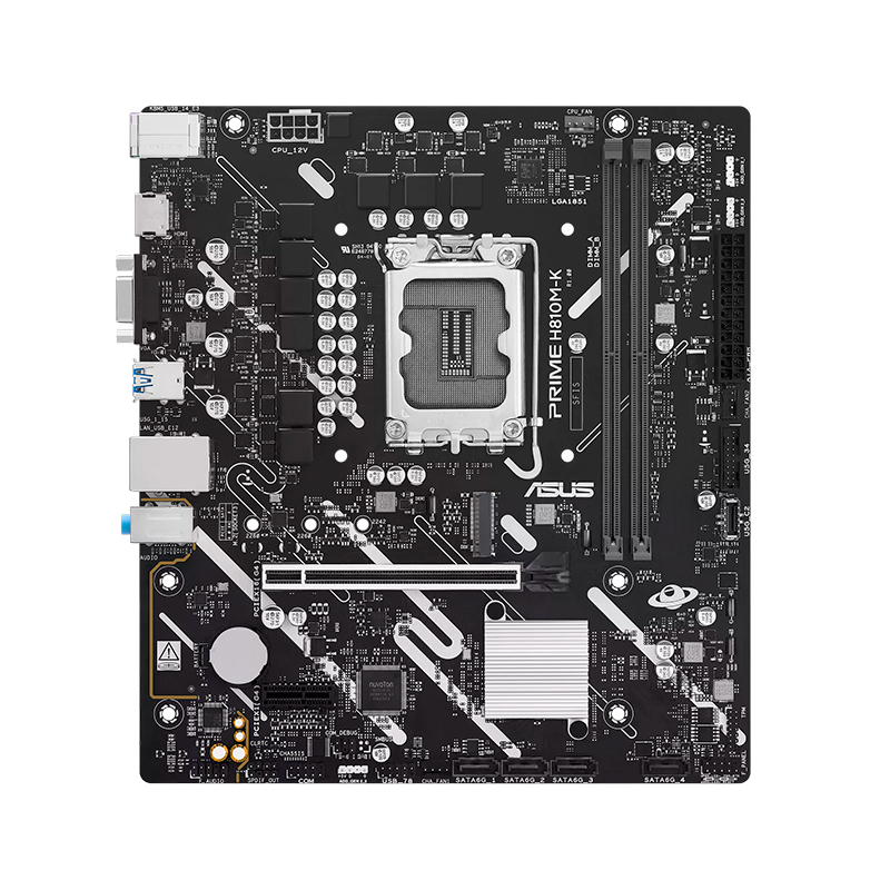 Motherboard ASUS PRIME H810M-K, Chipset Intel H810, LGA1851, VGA, DP, mATX - Image 2