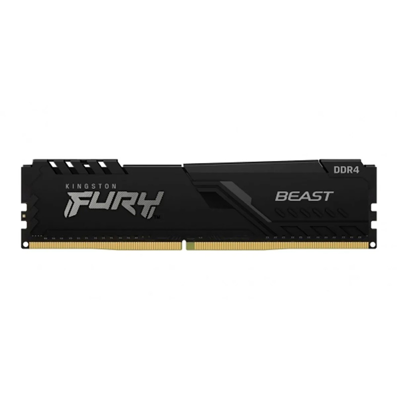 kingston - KF432C16BB/32 - Memoria RAM - Memoria UDIMM Kingston Fury Beast, 32GB, DDR4, 3200MT/s, PC4-25600, CL16, 1.35V, Negro