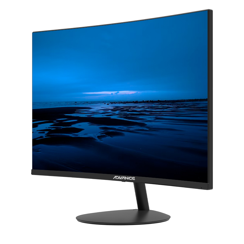 Vista 2 de advance computer corp - ADV-2452S - Monitores - Monitor Curvo Advance ADV-2452S 23.6" FHD 100Hz 1ms