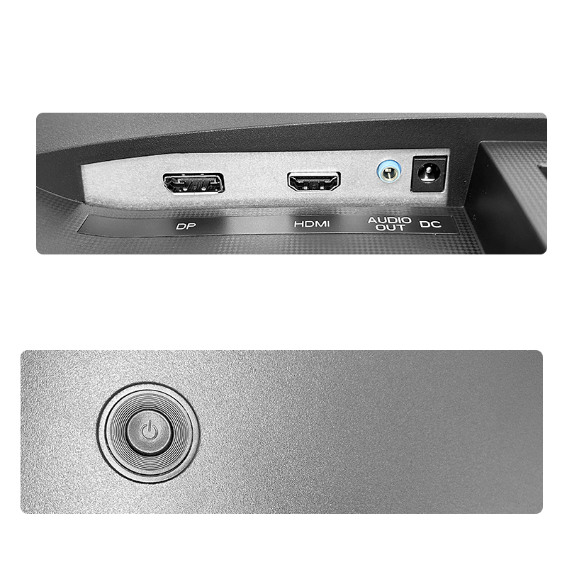 Vista 5 de advance computer corp - ADV-2452S - Monitores - Monitor Curvo Advance ADV-2452S 23.6" FHD 100Hz 1ms