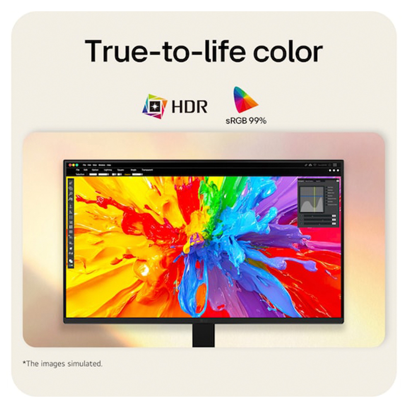 Vista 9 de lg electronics - 24U411B-B - Monitores - Monitor LG U4 24U411B-B/23.8"/FHD/IPS/144Hz/HDMI/Earphone-out/(3 polos (Solo sonido))