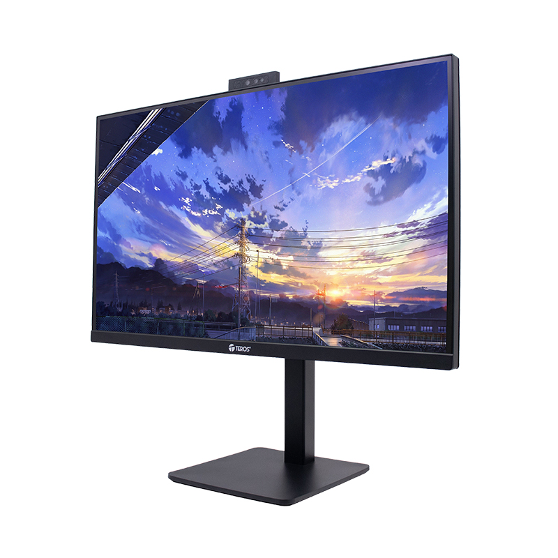 Vista 3 de teros - TE2715CS - Monitores - Monitor Corporativo Teros TE-2715CS 27" QHD IPS con Cámara 5MP
