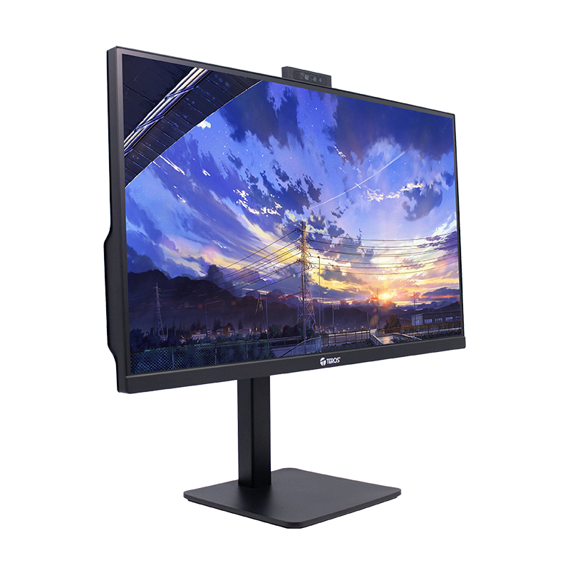 Vista 2 de teros - TE2715CS - Monitores - Monitor Corporativo Teros TE-2715CS 27" QHD IPS con Cámara 5MP