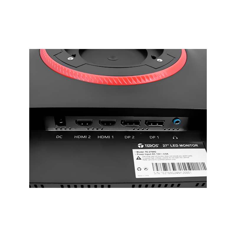 Monitor plano gaming TEROS TE-2769G, 27" QHD IPS, 180Hz, 1ms, HDMI, DP, Audio out - Image 7
