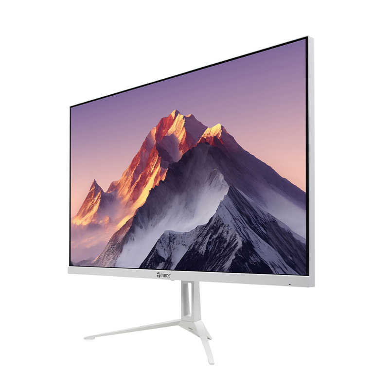 Monitor plano TEROS TE-2721S, 27" FHD IPS, 144Hz, 1ms, HDMI, DP, Audio out, Parlantes - Image 2