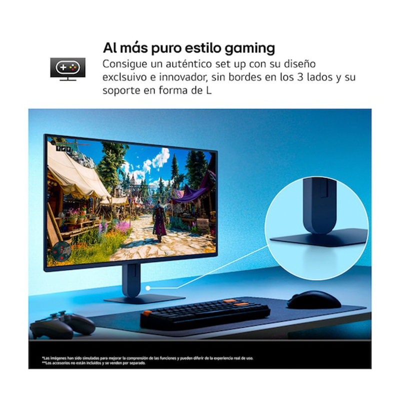 Monitor LG UltraGear G4 27G414B, 27/FHD/IPS/144Hz/HDMI/DP/Salida para auriculares - Image 10