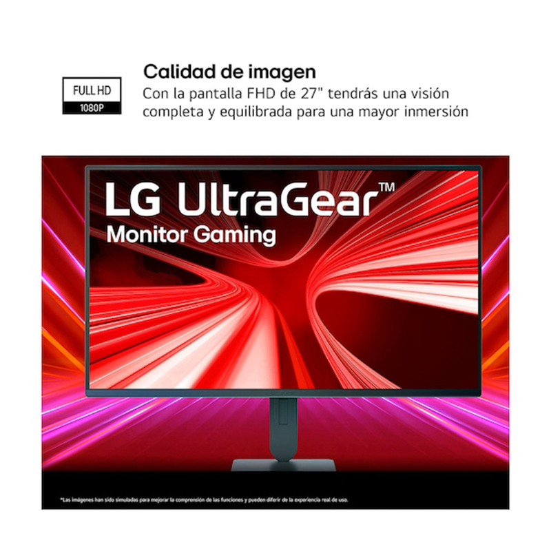 Monitor LG UltraGear G4 27G414B, 27/FHD/IPS/144Hz/HDMI/DP/Salida para auriculares - Image 2