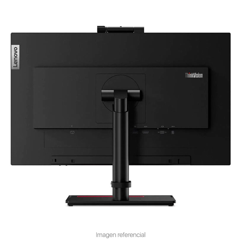 Monitor Lenovo ThinkVision T24v-30, 23.8" 1920x1080 WLED IPS HDMI/DP/VGA Color Raven Black - Image 2
