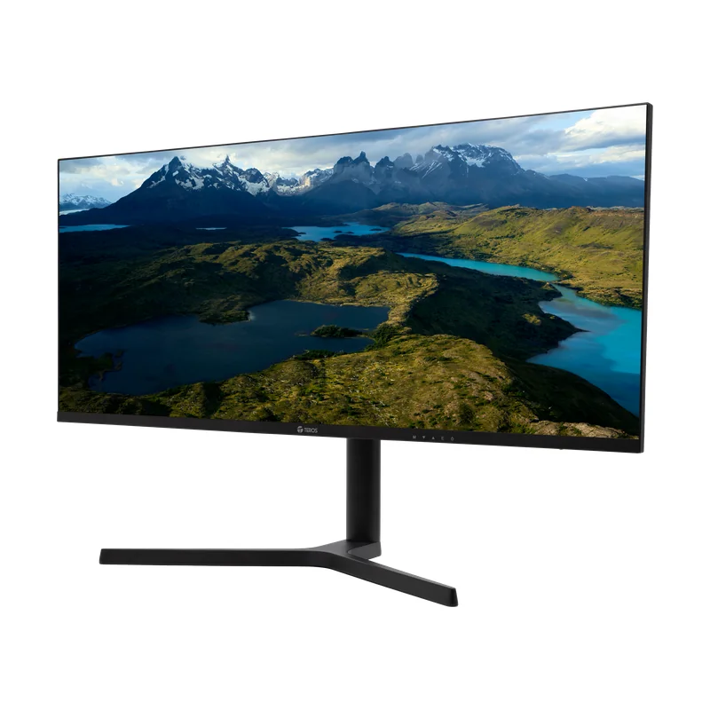 Vista 2 de teros - SAPTE3413S - Monitores - Monitor plano TEROS TE-3413S, 34" WQHD VA, 100Hz, 1ms, HDMI, DP, Audio out
