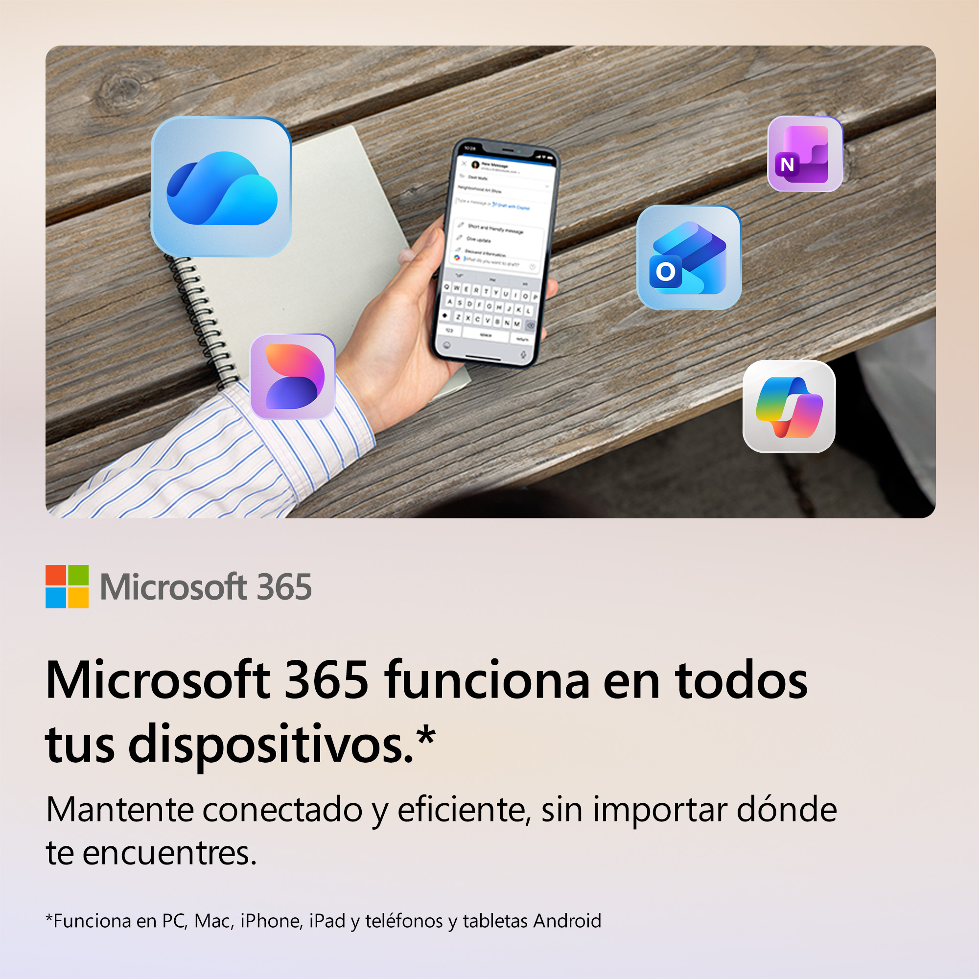 Vista 6 de microsoft oem - EP2-32316 - Ofimatica y productividad - Licencia Microsoft 365 Personal 1 Año ESD