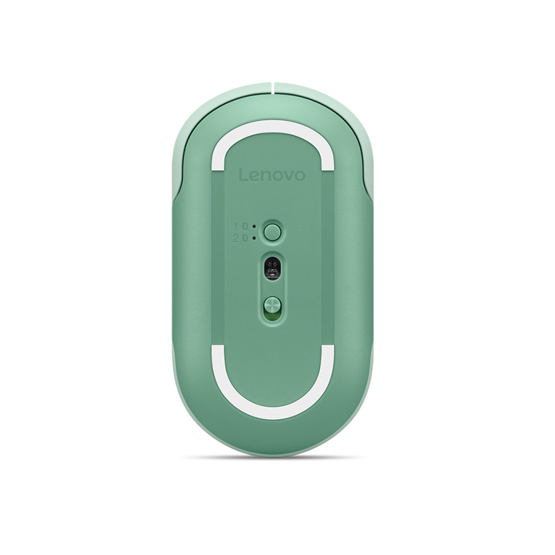 Mouse Lenovo 350 silencioso, Interfaz Bluetooth, Color Verde Musgo, sin batería - Image 4