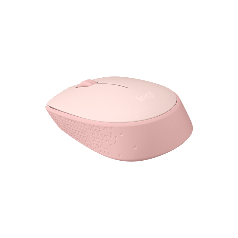 Vista 2 de logitech - 910-006862 - Teclados y mouse - Mouse óptico inalámbrico Logitech M170, ambidiestro, receptor USB, 2.4 GHz, Rosa.