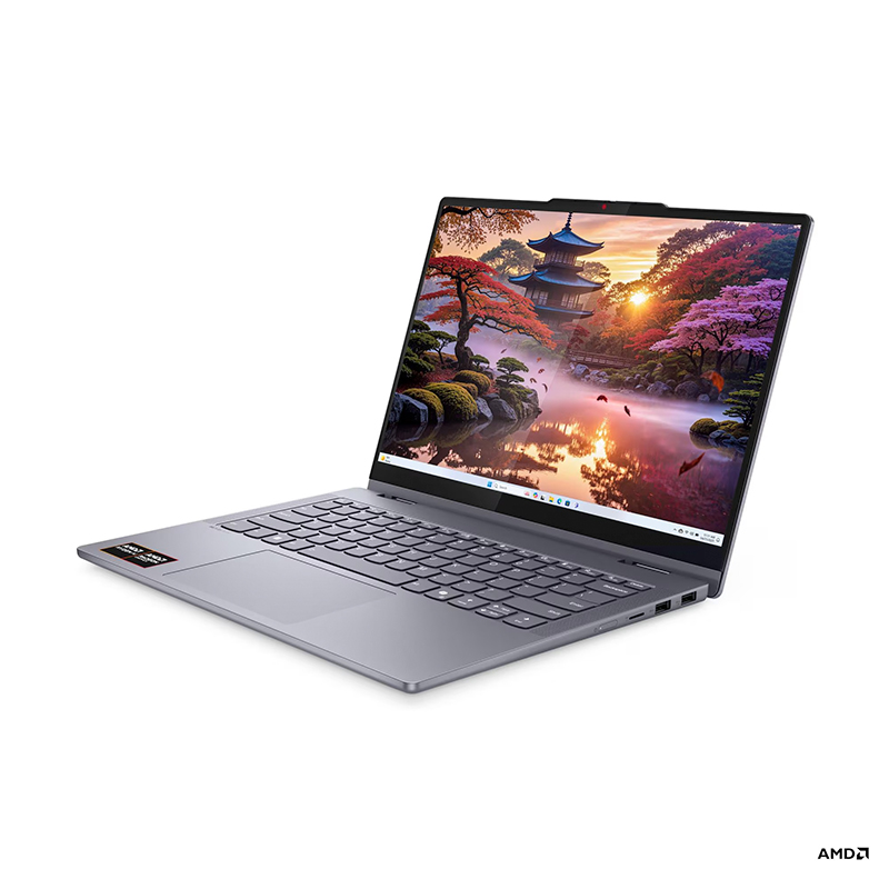 Vista 8 de lenovo - idea - 83KT006PLM - Laptops - NB Lenovo IdeaPad 5 2-in-1 14AKP10, 14" WUXGA IPS, AMD Ryzen AI 7 350 5.0GHz, 16GB LPDDR5X