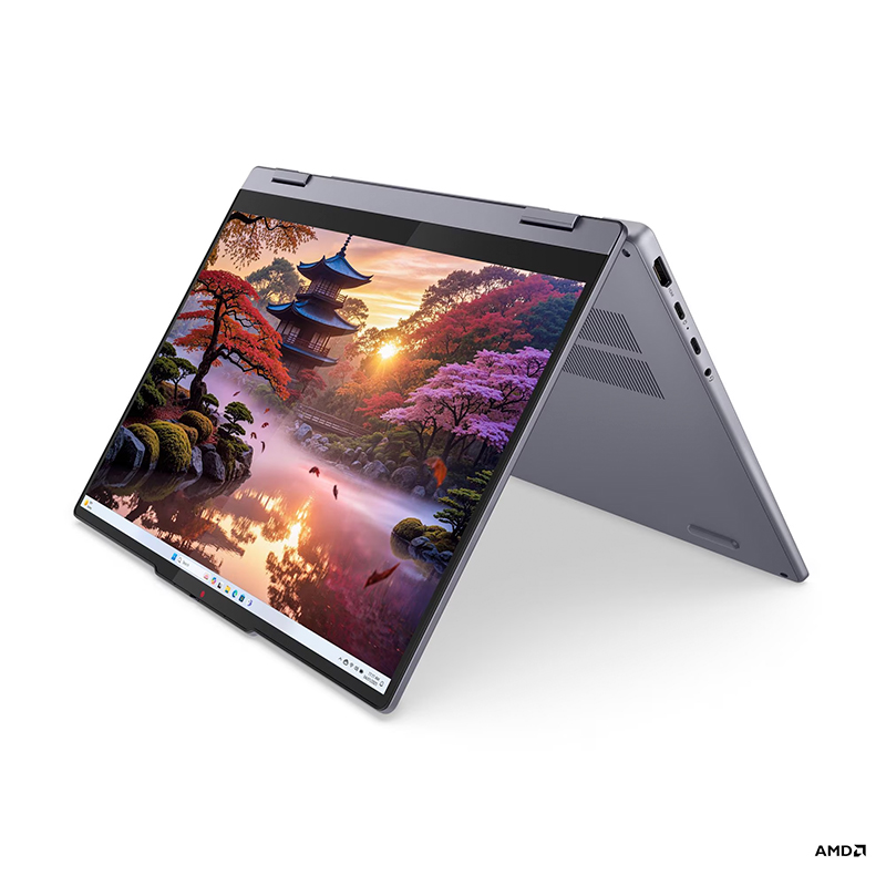 Vista 5 de lenovo - idea - 83KT006PLM - Laptops - NB Lenovo IdeaPad 5 2-in-1 14AKP10, 14" WUXGA IPS, AMD Ryzen AI 7 350 5.0GHz, 16GB LPDDR5X