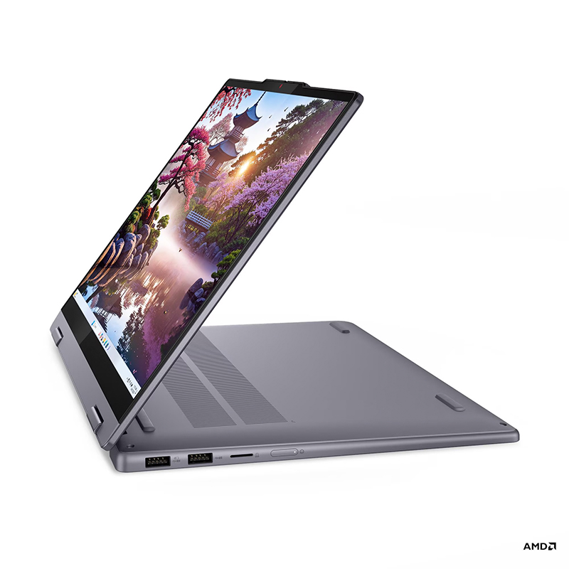 Vista 2 de lenovo - idea - 83KT006PLM - Laptops - NB Lenovo IdeaPad 5 2-in-1 14AKP10, 14" WUXGA IPS, AMD Ryzen AI 7 350 5.0GHz, 16GB LPDDR5X