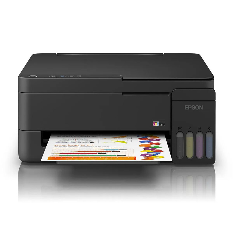 epson - C11CL61301 - Impresoras multifuncionales - Impresora a color Multifuncional EPSON EcoTank L3310/Imprime/Copia/Escanea, High Speed...