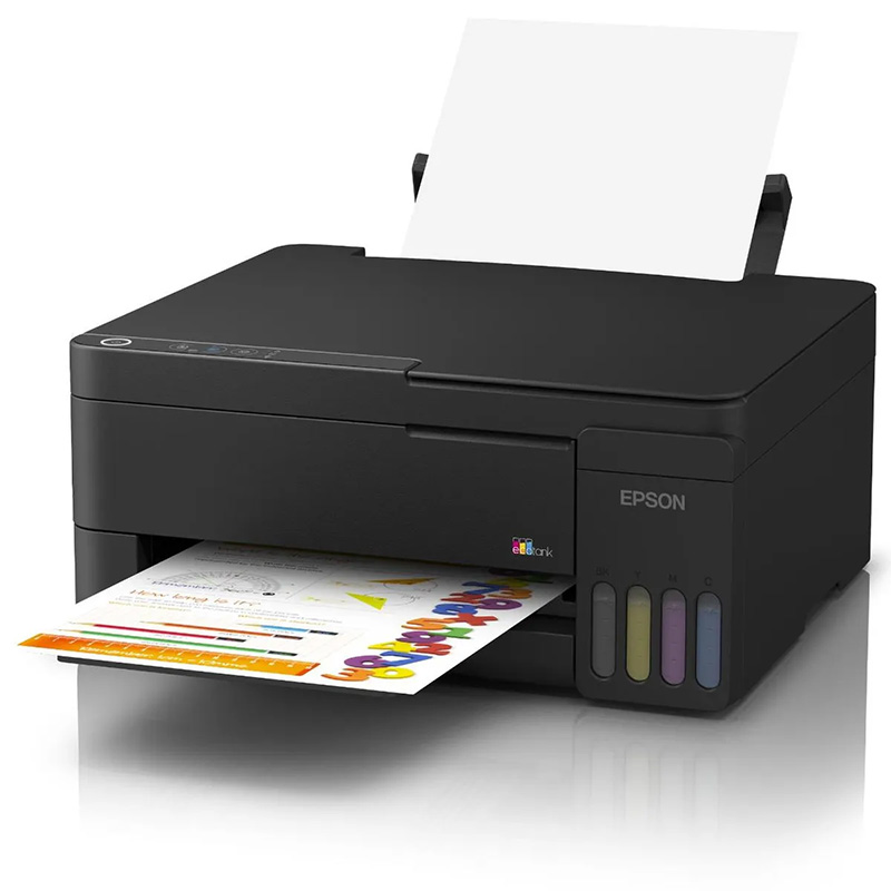 Vista 3 de epson - C11CL61301 - Impresoras multifuncionales - Impresora a color Multifuncional EPSON EcoTank L3310/Imprime/Copia/Escanea, High Speed...