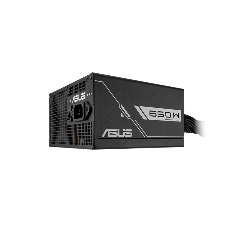 Vista 3 de asus - PRIME-650B-BLACK - Cases y gabinetes - Fuente de alimentacion ASUS Prime 650B Black, 650W, 80 PLUS Bronze, Formato ATX,