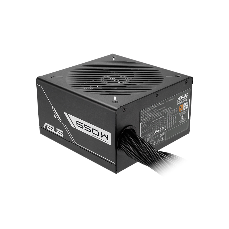 Vista 7 de asus - PRIME-650B-BLACK - Cases y gabinetes - Fuente de alimentacion ASUS Prime 650B Black, 650W, 80 PLUS Bronze, Formato ATX,